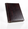 Notesbog - Notesbøger mørkebrun italiensk kunstlæder model 5th. Avenue